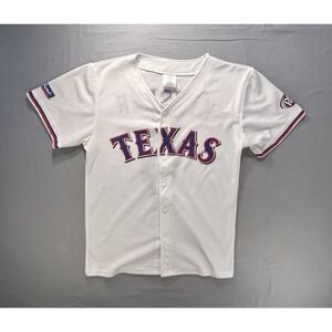 Texas Rangers Baseball #5 Kinsler MLB Jersey Size Youth Large